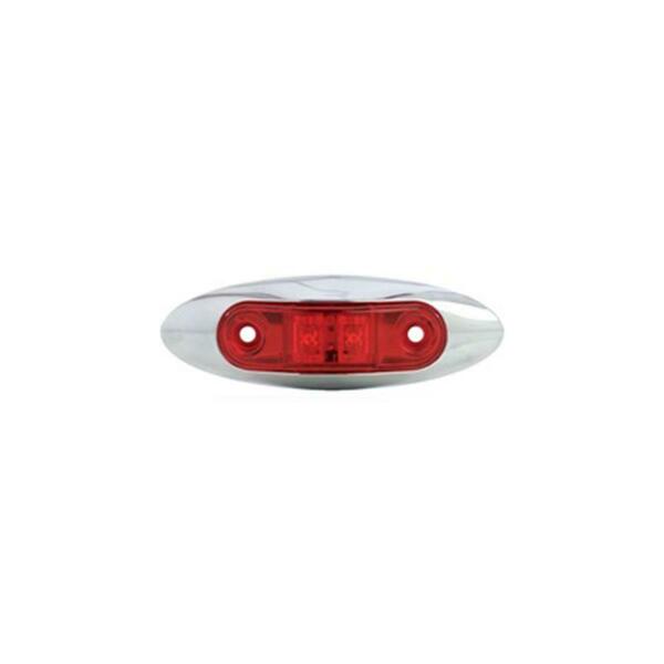Infinite International 2.75 x 0.75 in. Red LED Trailer Marker Light 181363